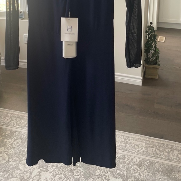 Armani Collezioni Navy Special Occasion Dress - Picture 4 of 8
